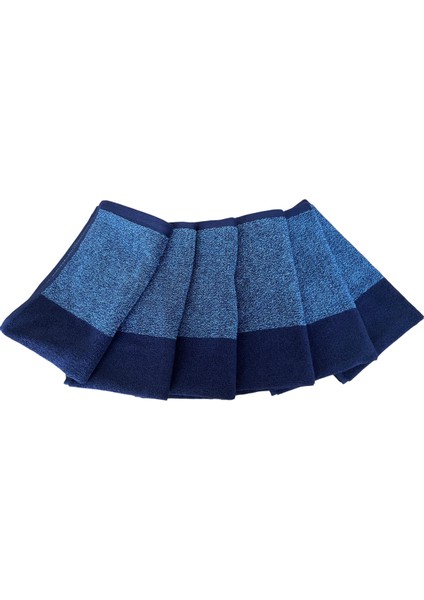 6'lı Mutfak Havlu Seti Lacivert-Mavi %100 Pamuk 30X50cm fiyatları