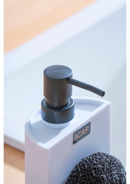 Astoria Akrilik Sünger Hazneli Sıvı Sabunluk Seti modelleri