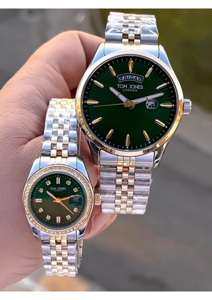 Çiftlere Özel Bay ve Bayan Çelik Kordon 3 Atm Suya Dayanıklı 2 Yıl Garantili Çift Saati X6 fiyatları