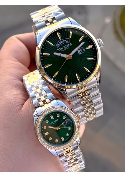 Çiftlere Özel Bay ve Bayan Çelik Kordon 3 Atm Suya Dayanıklı 2 Yıl Garantili Çift Saati X6 modelleri