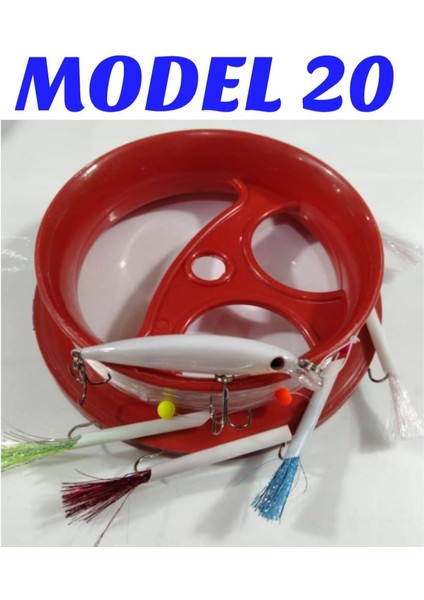 Sırtı Takımı Tekne Avcılığı ( Tüm Avcı Balıklar Için ) 20 Model Seçenekli