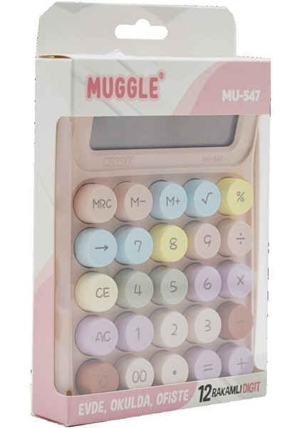 12 Haneli Pilli Masaüstü Hesap Makinesi Altın Renkli fiyatları