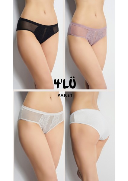 Kadın Midi Bato 4 Lü Paket