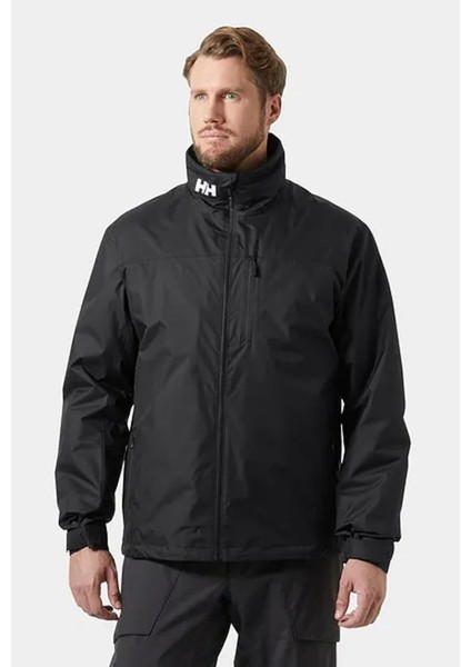 Erkek Crew Hooded Pile Mont