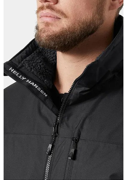 Erkek Crew Hooded Pile Mont modelleri