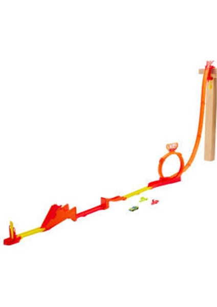 JCX69 Hot Wheels Hot Ones Süper Zıplayış Pistini