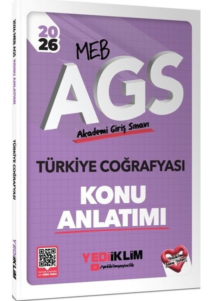 Yediiklim 2026 Meb Ags Türkiye Coğrafyası Konu Anlatımı
