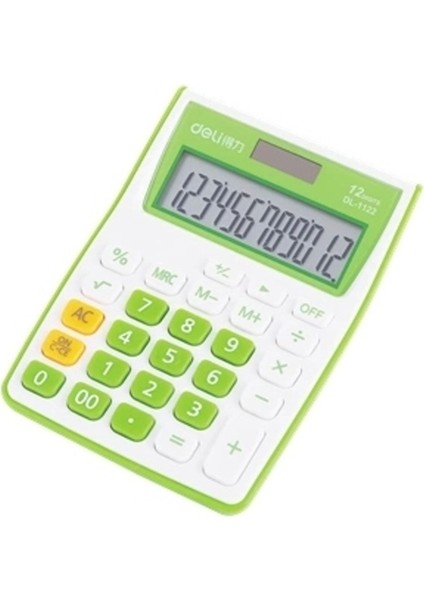 12 Haneli Yeşil Hesap Makinesi, Pratik ve Kullanışlı Elektronik Alet modelleri