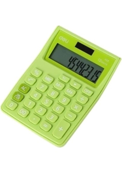 12 Haneli Yeşil Hesap Makinesi, Pratik ve Kullanışlı Elektronik Alet fırsatları