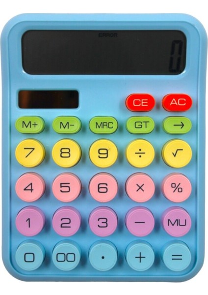 Color Touch Hesap Makinesi 7876, Şık ve Kullanışlı Elektronik Hesaplama Cihazı