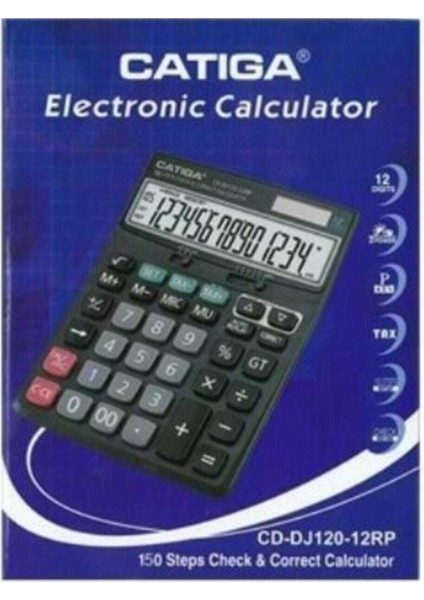 12 Haneli Hesap Makinesi, Kullanışlı ve Pratik Elektronik Cihaz