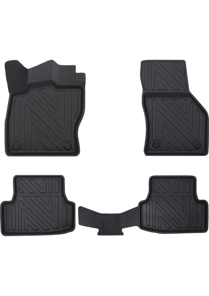 Seat Leon 2012-2020 Uyumlu 3D Havuzlu Oto Paspas