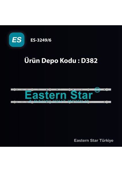 Es-3249, Onvo Ov32100, Cy 2*6-3030-300ma-36v, Tv Led Bar, Morıo Mr32650, Fenoti Fn32100, Cy32d06-Zc62ag-02, 08-32dn-3030-2x6-0d35-581x12-200711-0.8, Tv Led Bar