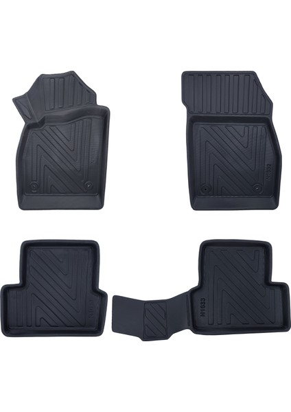 Opel Astra J 2009 ve Sonrası Uyumlu 3D Havuzlu Oto Paspas