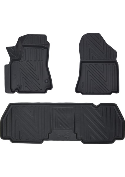 Peugeot Partner 2008-2018 Uyumlu 3D Havuzlu Oto Paspas