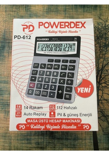 Aral PD-612 Masaüstü Hesap Makinası, Şık ve Kullanışlı Hesaplama Cihazı fiyatları