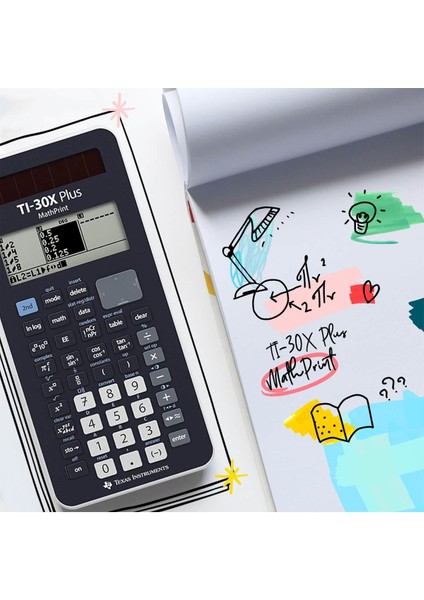 Yüksek Performanslı 30X Plus Mathprint Bilimsel Hesap Makinesi, Hassas ve Güvenilir Kullanım