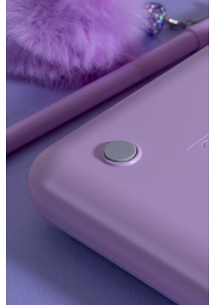 Renkli Tasarımlı Çok Fonksiyonlu Hesap Makinesi - Mor Renkli modelleri