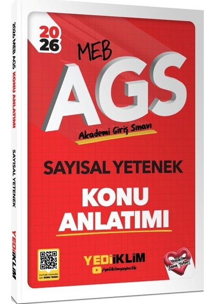 Yediiklim 2026 Meb Ags Sayısal Yetenek Konu Anlatımı