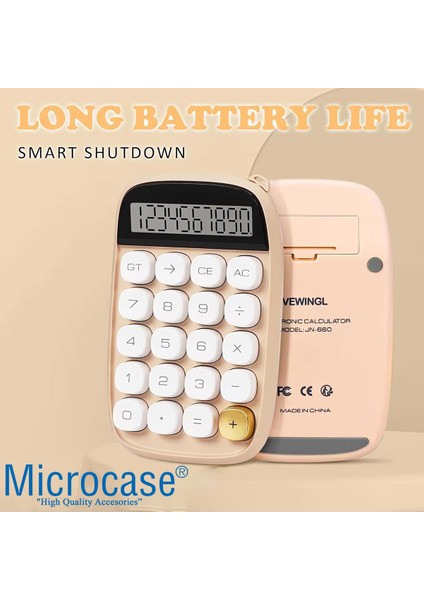 Mini LCD Ekranlı 20 Tuş Mekanik Klavye Görünümlü Hesap Makinesi fırsatları