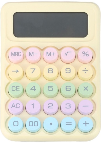 Hesap Makinesi Beyaz-Siyah, Çok Fonksiyonlu, Pratik ve Şık Tasarım fırsatları