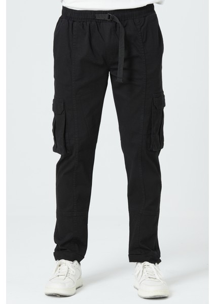 Erkek Kargo Cep Yandan Cepli Beli Lastikli Regular Fit Pantolon fiyatları