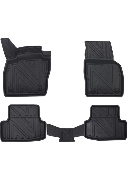 Volkswagen T-Cross 2019 ve Sonrası Uyumlu 3D Havuzlu Oto Paspas