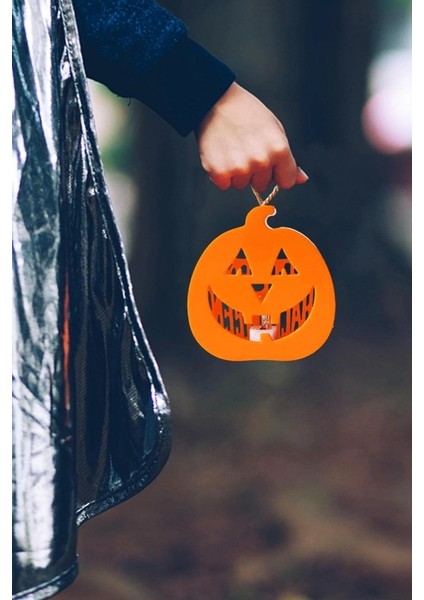Cadılar Bayramı Halloween Işıklı Masa Süsü Balkabağı Turuncu indirimleri