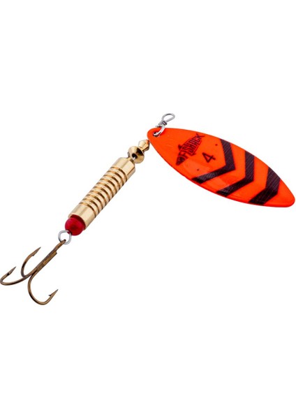 Döner Kaşık - Fishack Glidex - Orange Flash - 12G - No:4 - Alabalık/turna/levrek Olta Kaşığı