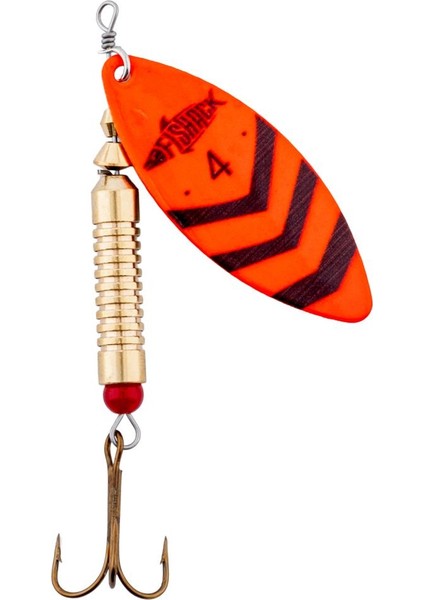 Döner Kaşık - Fishack Glidex - Orange Flash - 12G - No:4 - Alabalık/turna/levrek Olta Kaşığı fiyatları