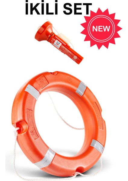 Can Simidi SOLAS Onaylı + Can Simidi Işığı Set