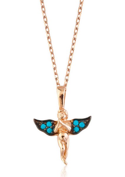 925 Ayar Gümüş Melek Gümüş Kolye PT2610388 (593593)