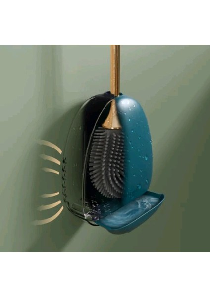 Duvara Monte Yapışkanlı MAVİ Renk Tuvalet Fırçası fırsatları