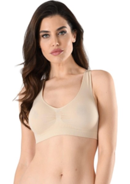 Pedli Sporcu Toparlayıcı Sütyen Ten 4025