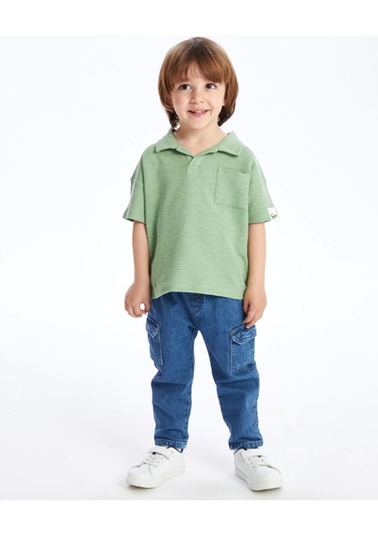 Lcw Kids Mavi Basic Erkek Bebek Jean Pantolon modelleri