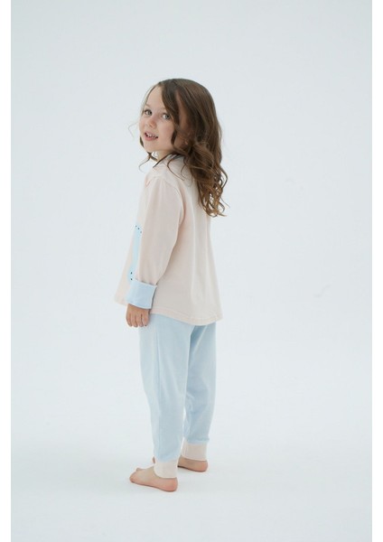 8927 Kız Ç. Baskılı Pijama Takım modelleri