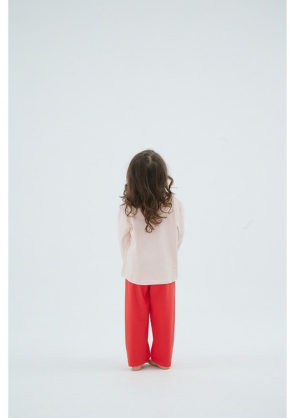 8943 Kız Ç. Baskılı Pijama Takım modelleri