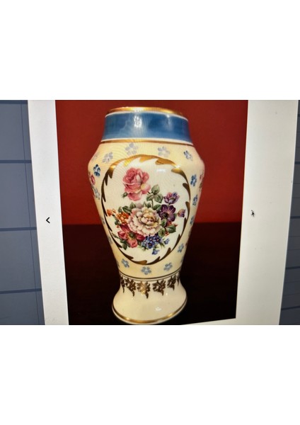 Limoges El Boyama Vazo 18 cm Boyunda modelleri