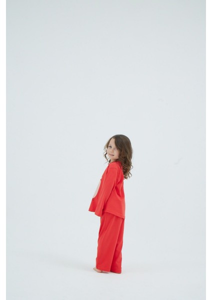 8941 Kız Ç. Baskılı Pijama Takım fırsatları