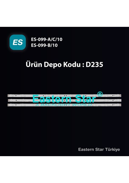 Es-099, Sanyo Le82s16hm Tv Led Bar, Le82s17hm Tv Led Bar, Nordmende Le82n13hm Tv Led Bar, 3bl-T6324102-001b, 3bl-T6324102-21, 3bl-T6324102-002b, 3bl-T6324102-002b Tv Led Bar