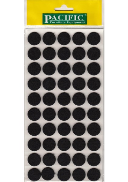 Yapışkan Keçe 20MM Siyah