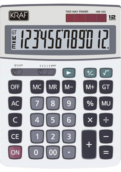 12 Hane Hesap Makinesi HM-16012 ile Hızlı ve Kolay Hesaplama Deneyimi