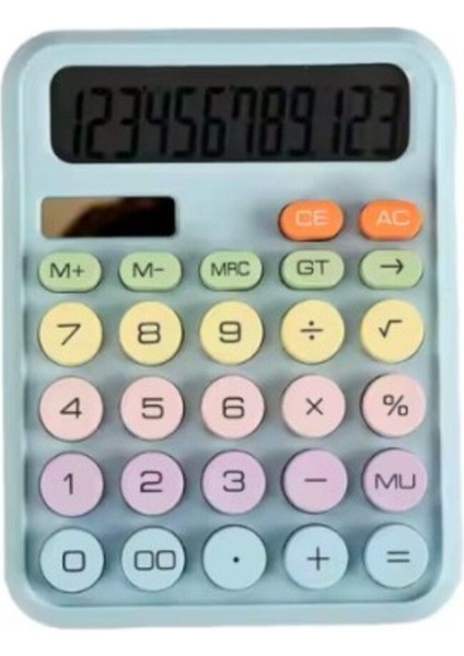 Renkli Ofis Hesap Makinesi, Pratik ve Şık Tasarım, Iş ve Ev Kullanımı Için Uygun fiyatları