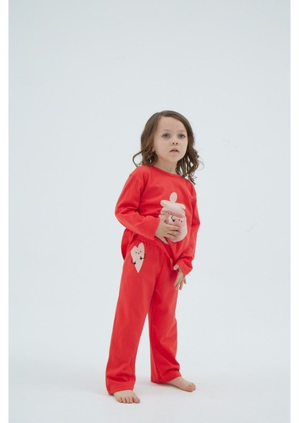 8941 Kız Ç. Baskılı Pijama Takım fiyatları
