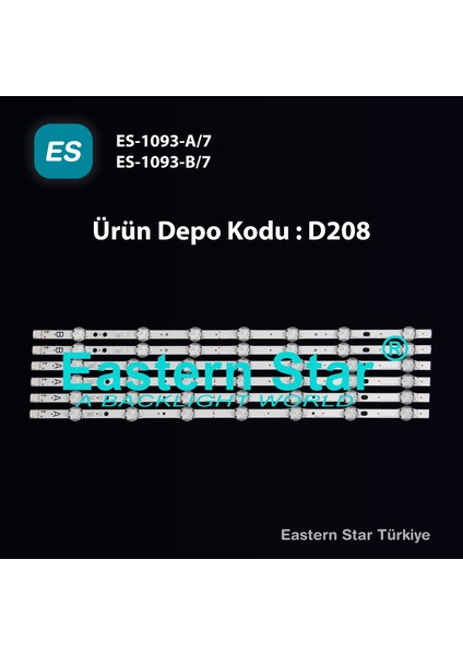 Es-1093, Vestel 49'', 17dlb49uer1, Vestel 49" Uhd Drt Vnb, Svv490a45_A_Uhd_7led, Tv Led Bar