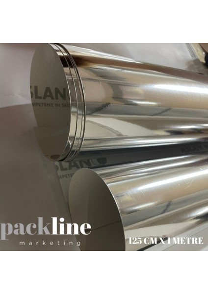 Packline Gümüş Kendinden Yapışkanlı Folyo 125 x 100 fiyatları