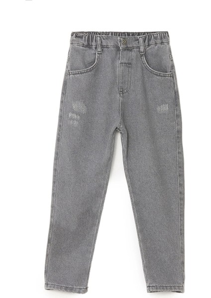Lcw Kids Gri Beli Lastikli Basic Erkek Çocuk Jean Pantolon fiyatları