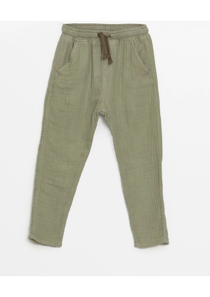 Lcw Kids Yeşil Beli Lastikli Erkek Bebek Pantolon