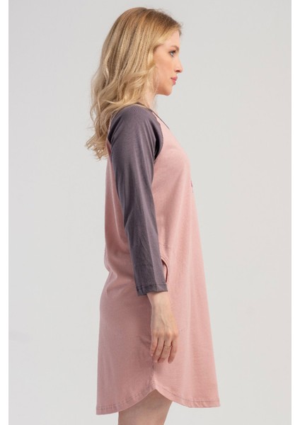 Pamuklu Kadın 7/8 Kol Gecelik , 504004 modelleri