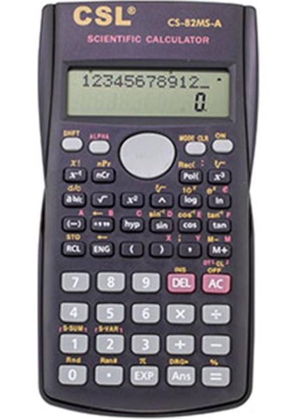 Çok Fonksiyonlu Hesap Makinesi CS-82MSA, Hızlı ve Kolay Hesaplama Aracı
